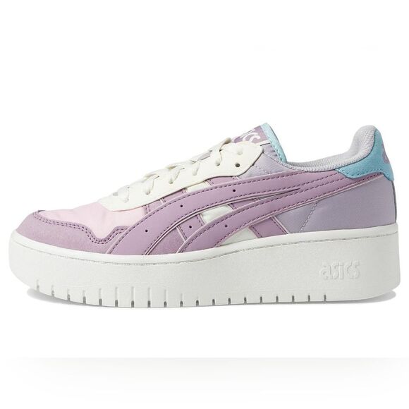 ASICS Women's  Japan S PF Sneakers Purple and White colorway Sneakers size 10.5 - Picture 1 of 9